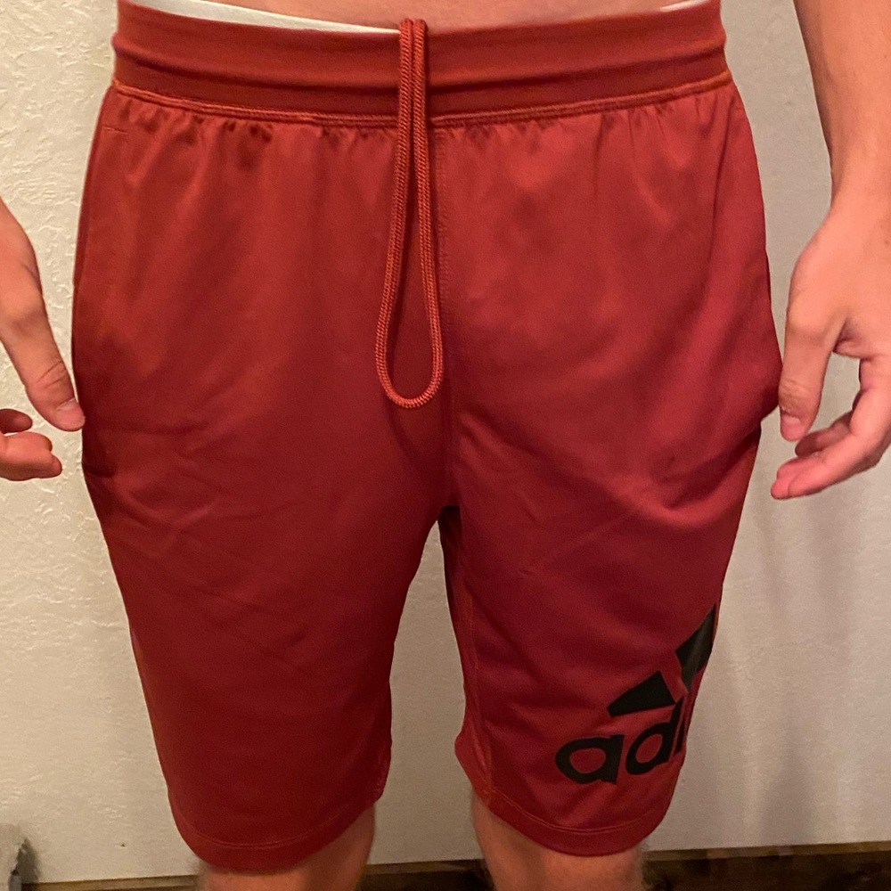 Red Adidas Shorts